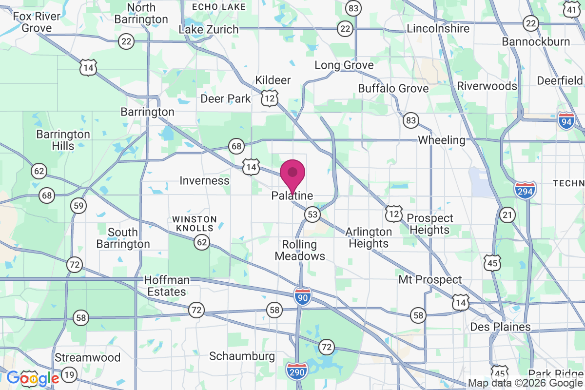 Palatine map
