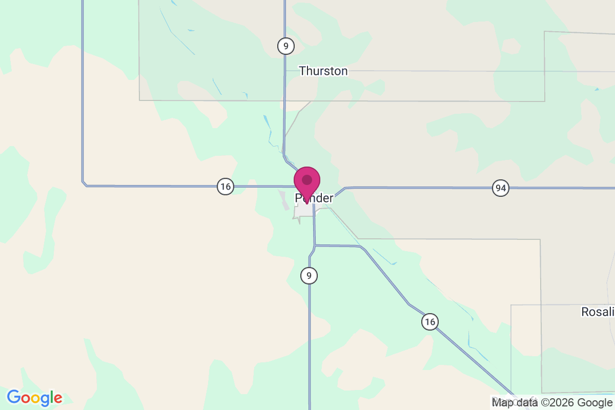 Pender map