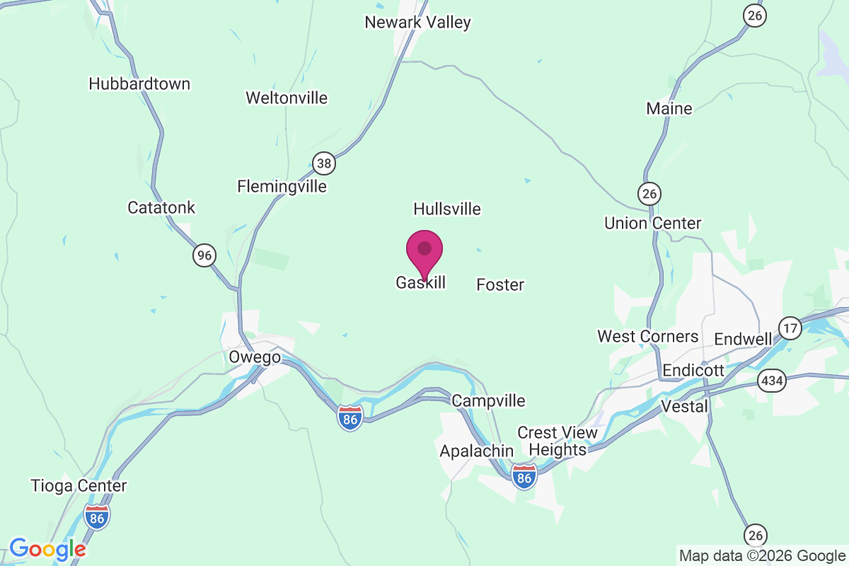 Gaskill map