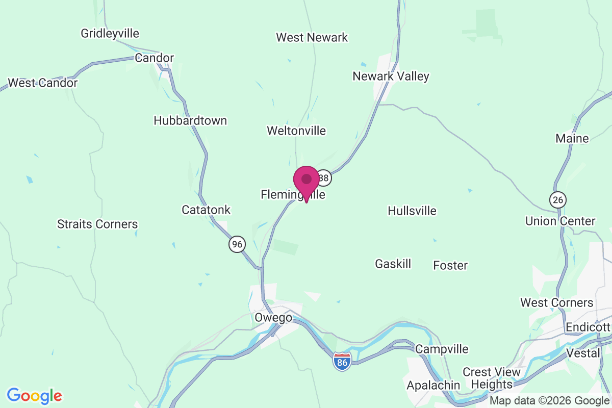 Flemingville map