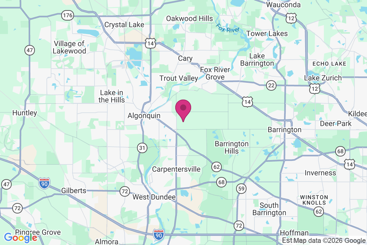 Barrington Hills map