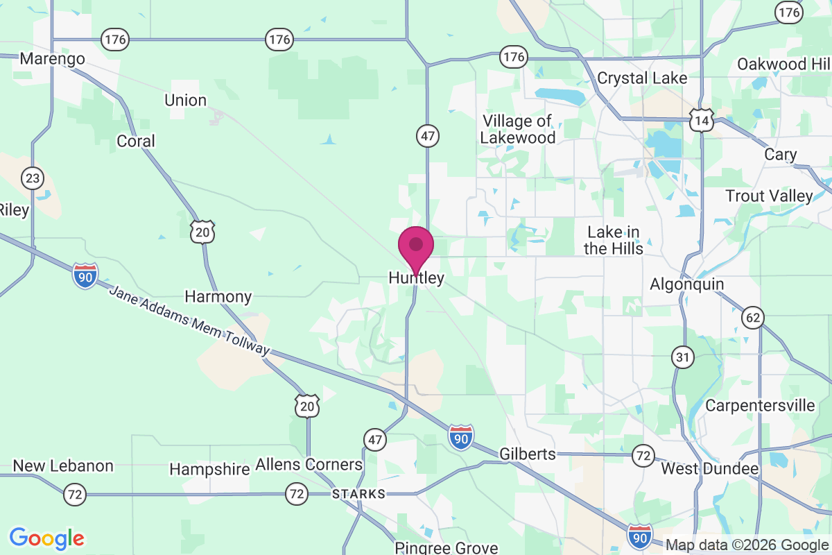 Huntley map