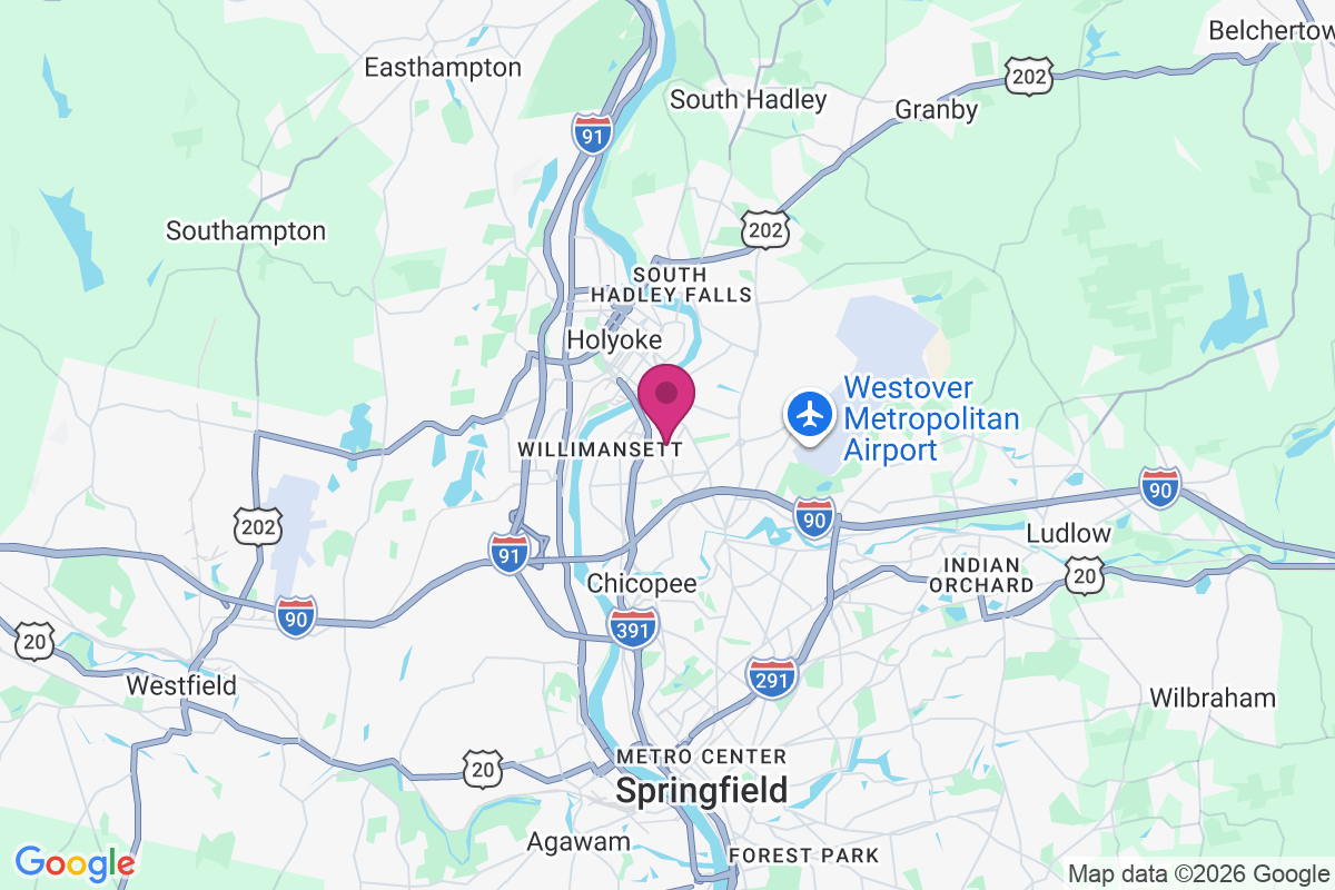 North Chicopee map