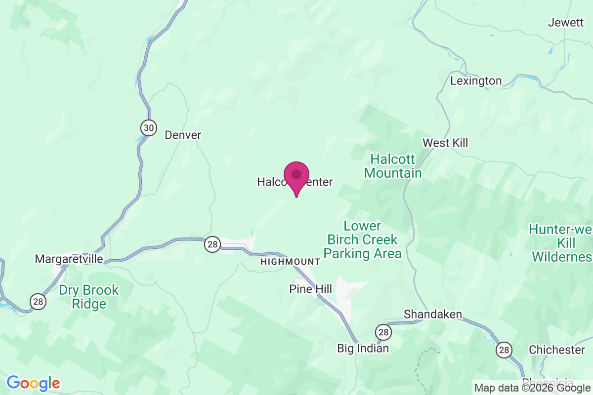 Halcott Center map
