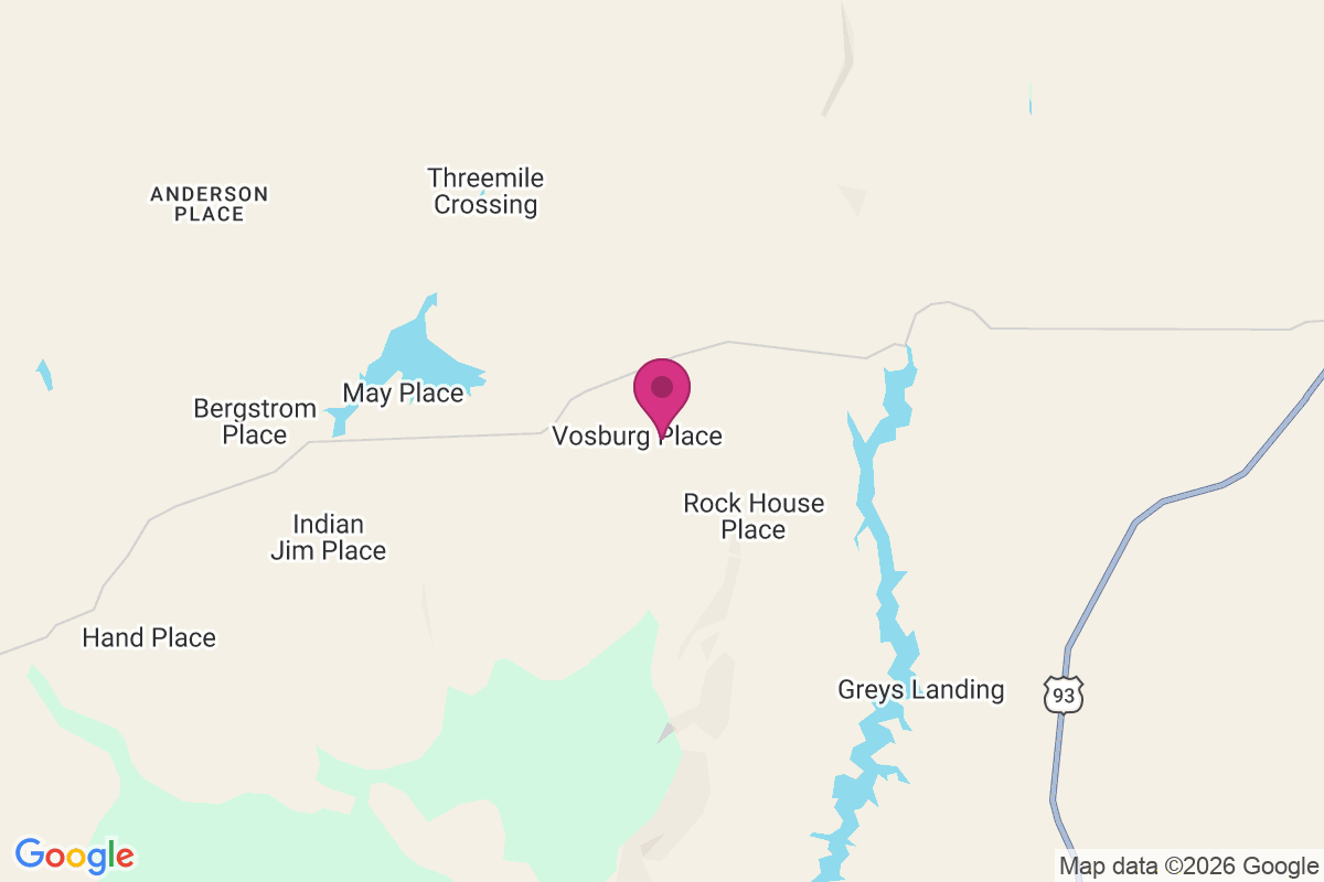 Vosburg Place map