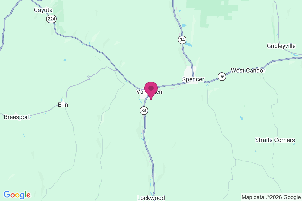 Van Etten map