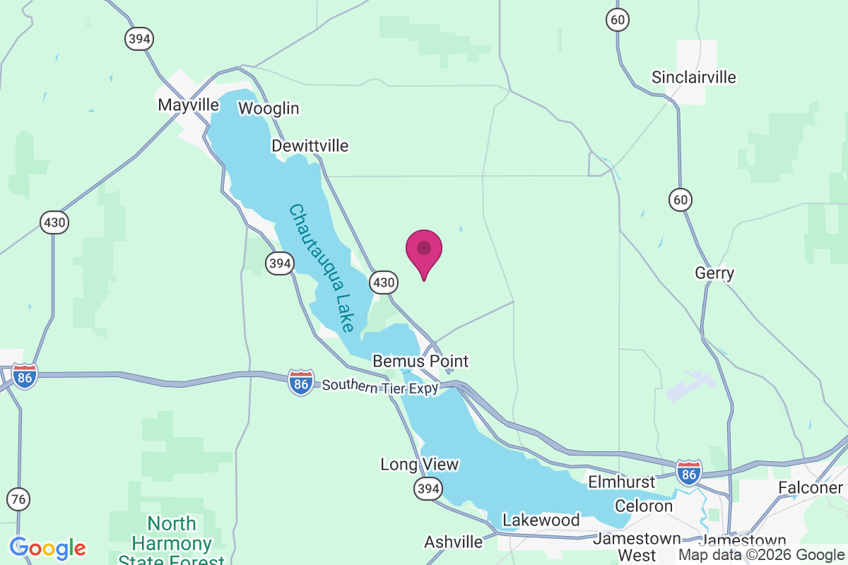 West Ellery map