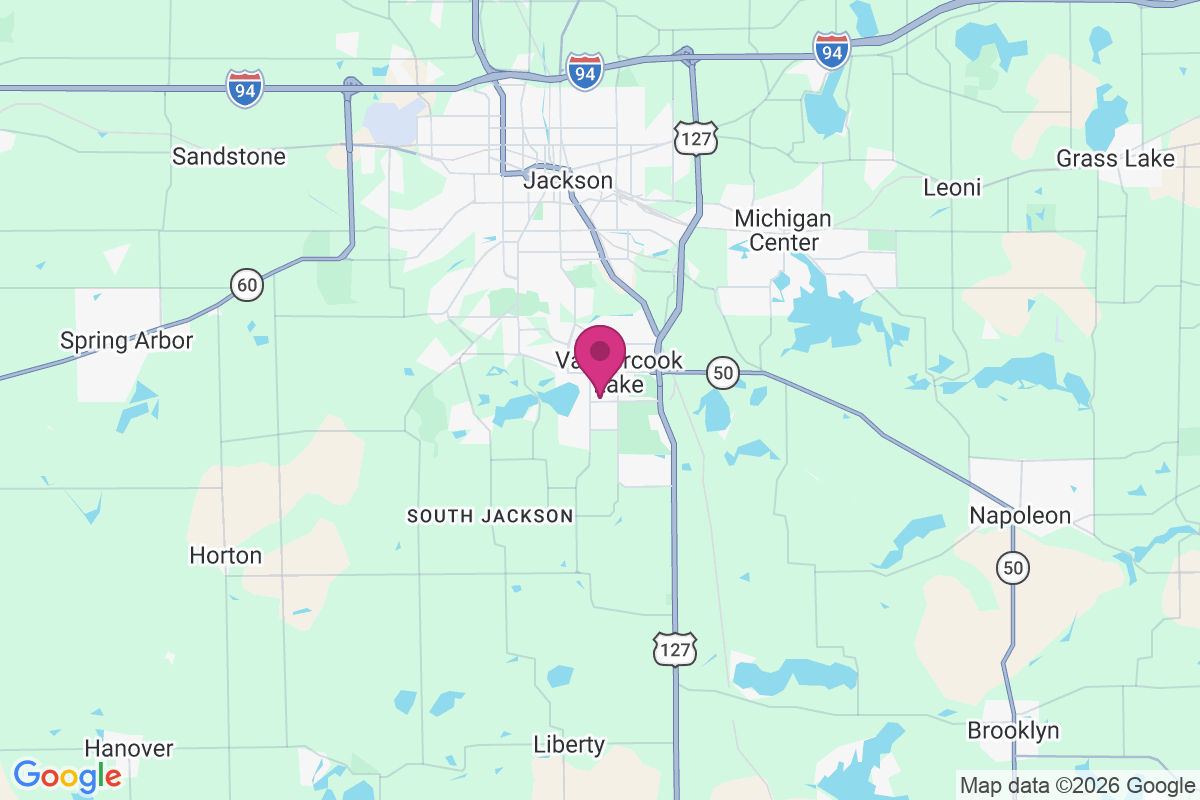 Vandercook Lake map
