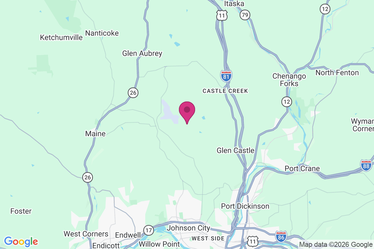 West Chenango map