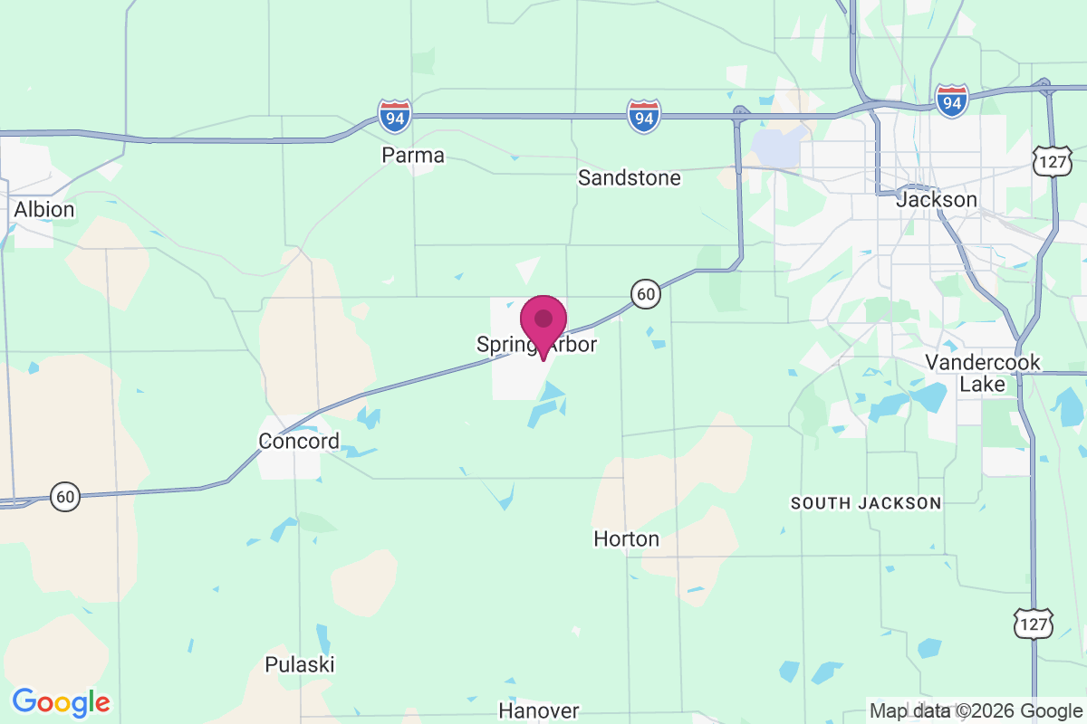Spring Arbor map