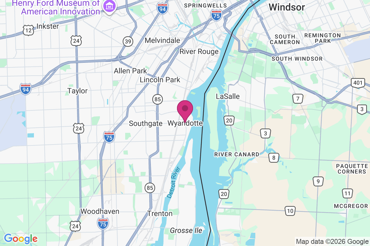 Wyandotte map
