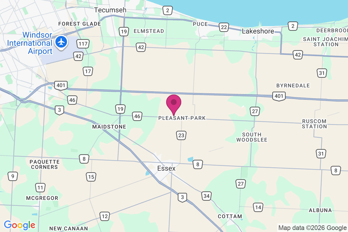 South Woodslee map
