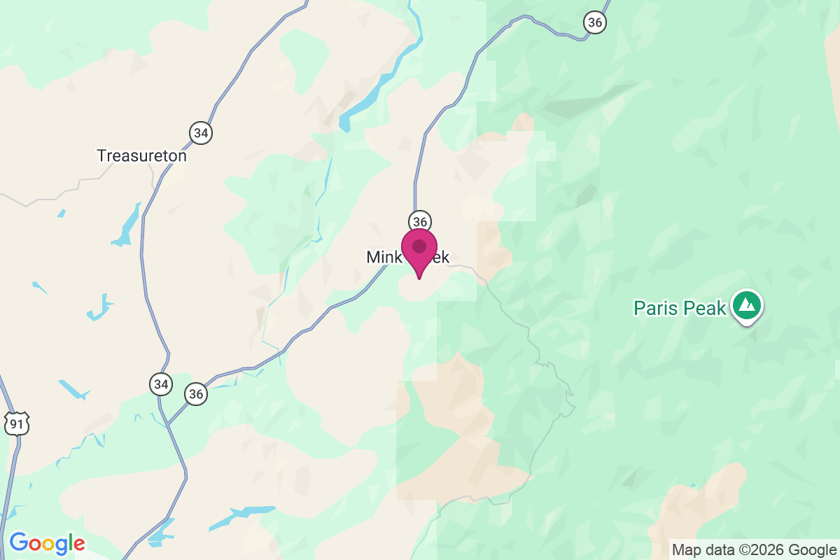 Mink Creek map