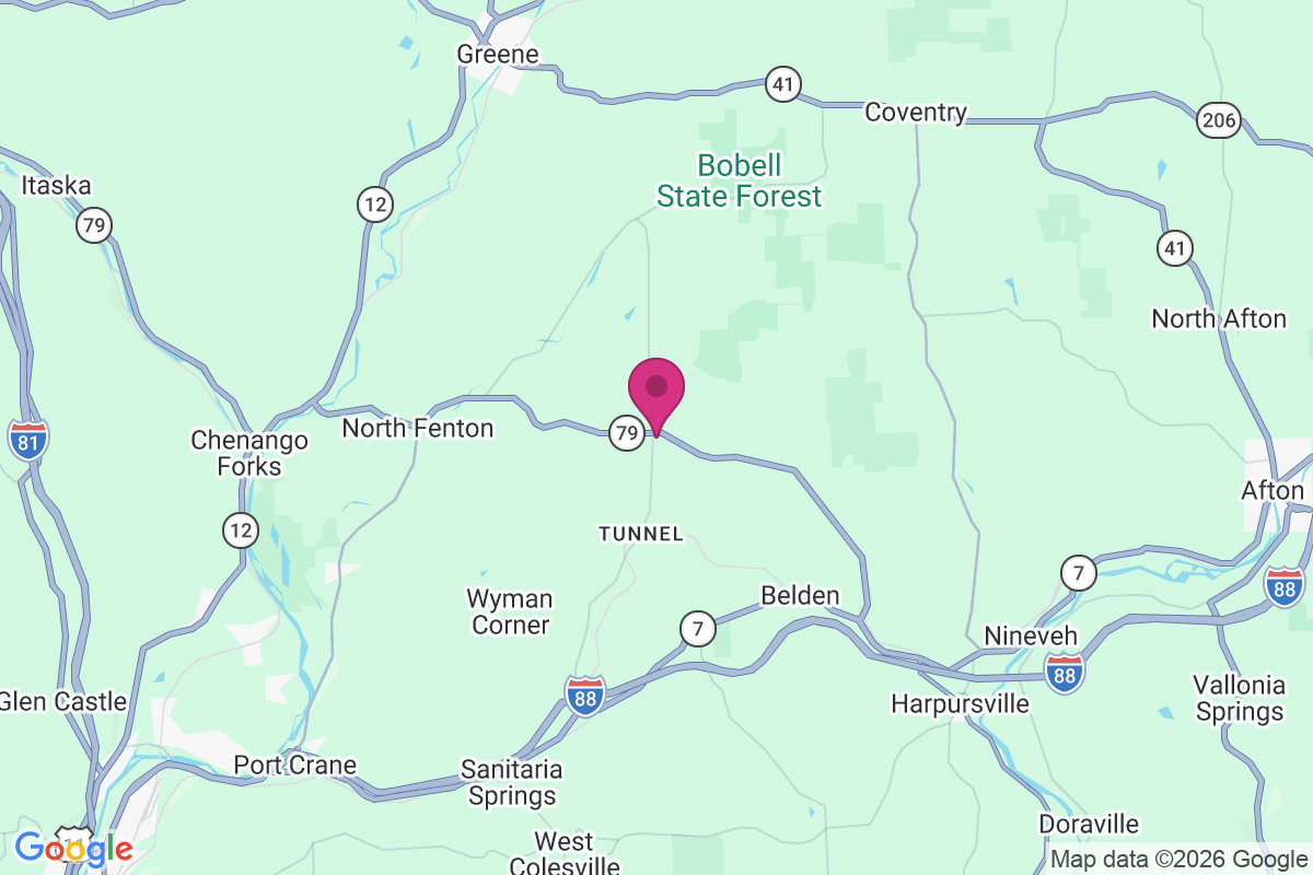 North Colesville map