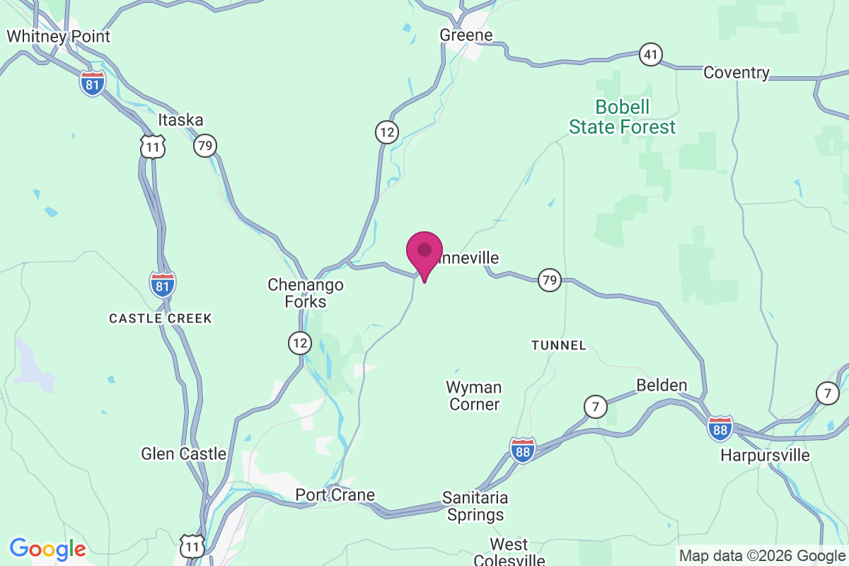 North Fenton map