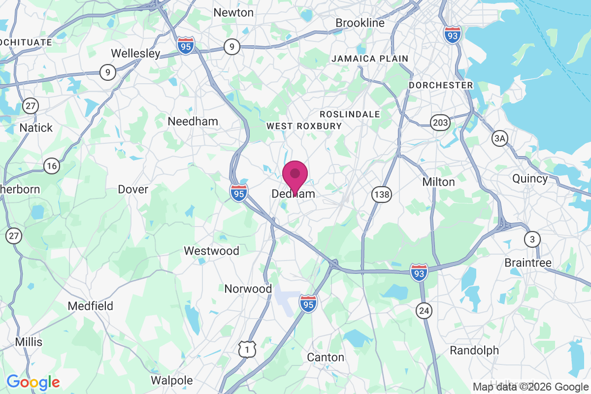 Dedham map