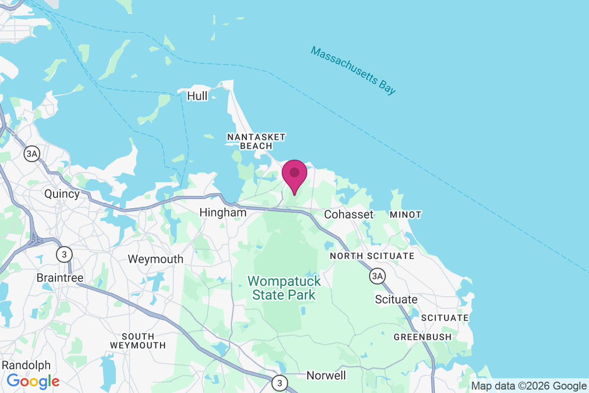 North Cohasset map