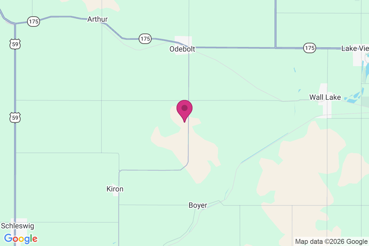 Wall Lake Station map