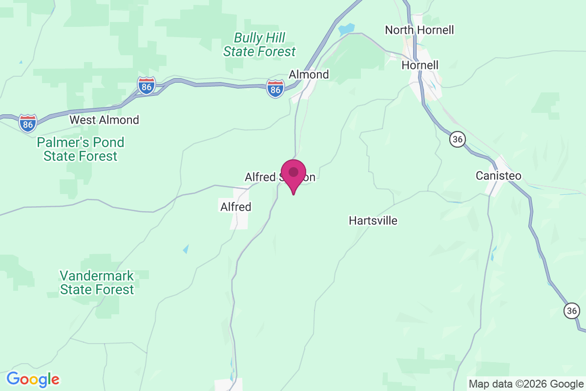 Alfred Station map