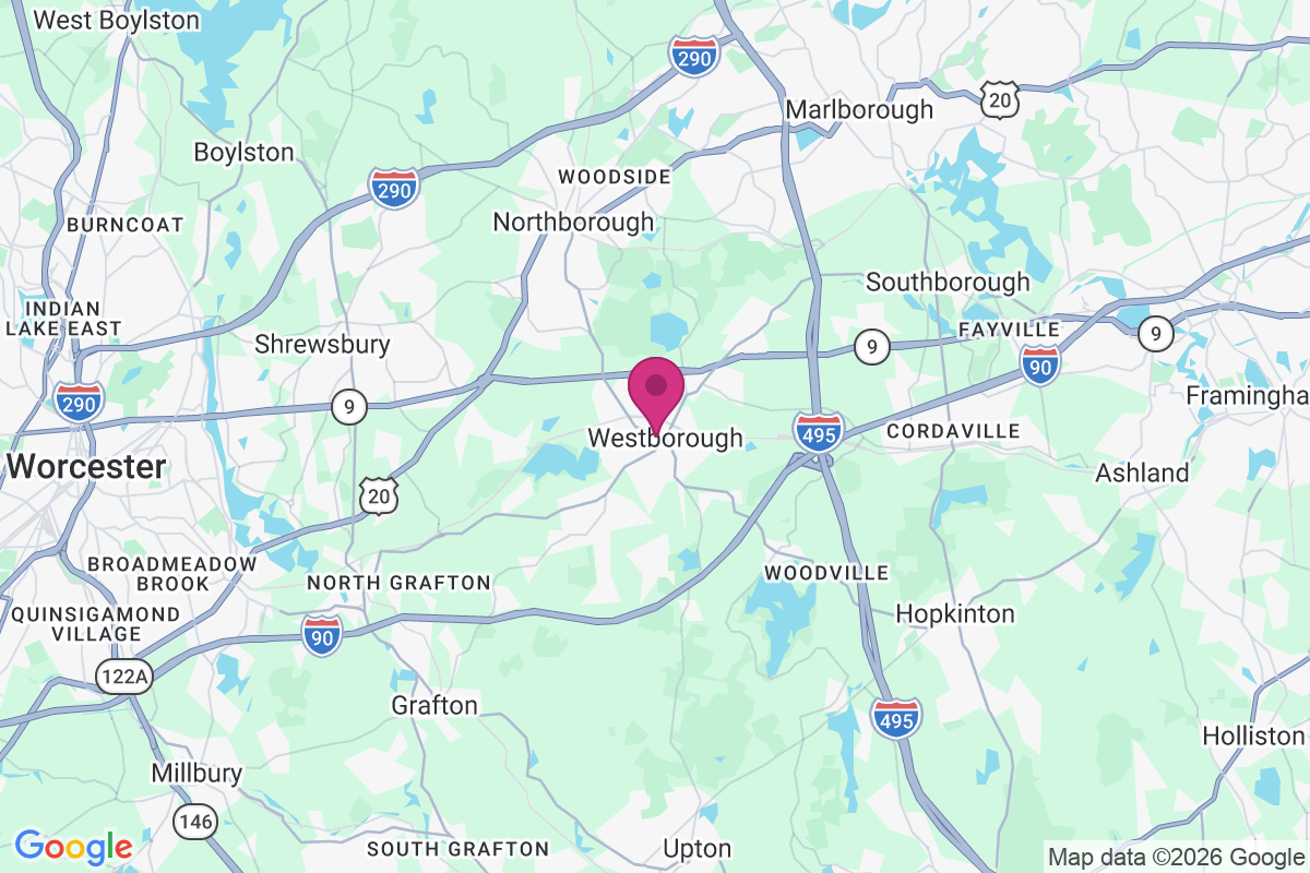 Westborough map