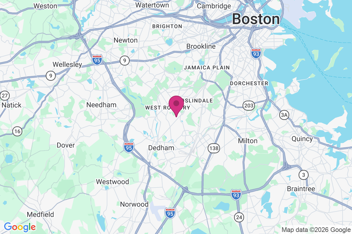 West Roxbury map