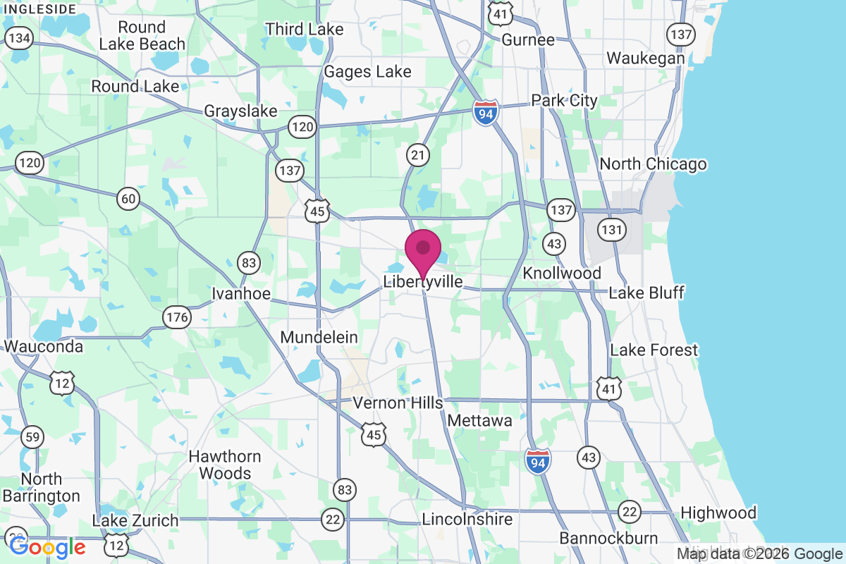 Libertyville map