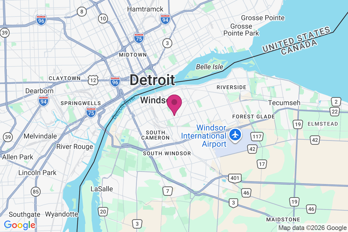 Windsor map