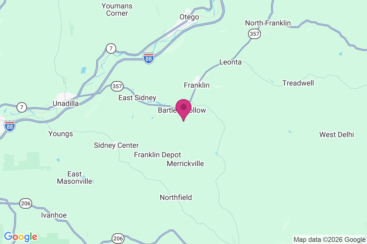 Bartlett Hollow map