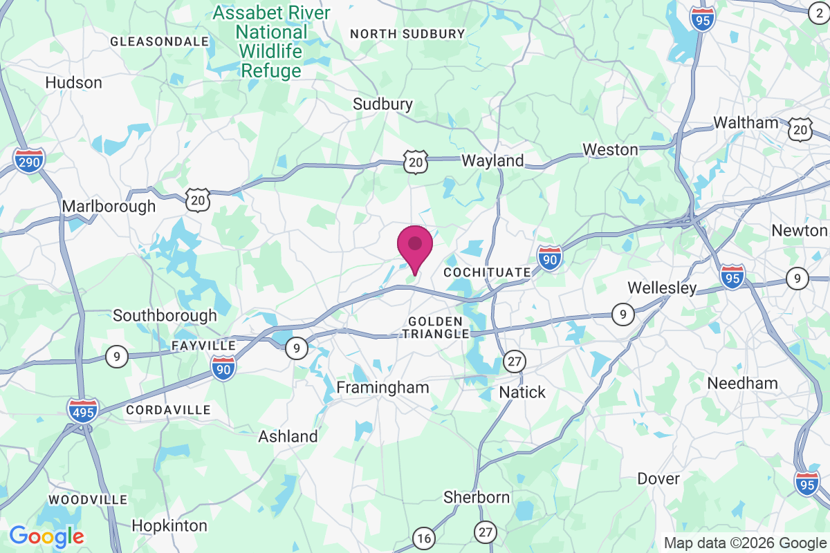 Saxonville map