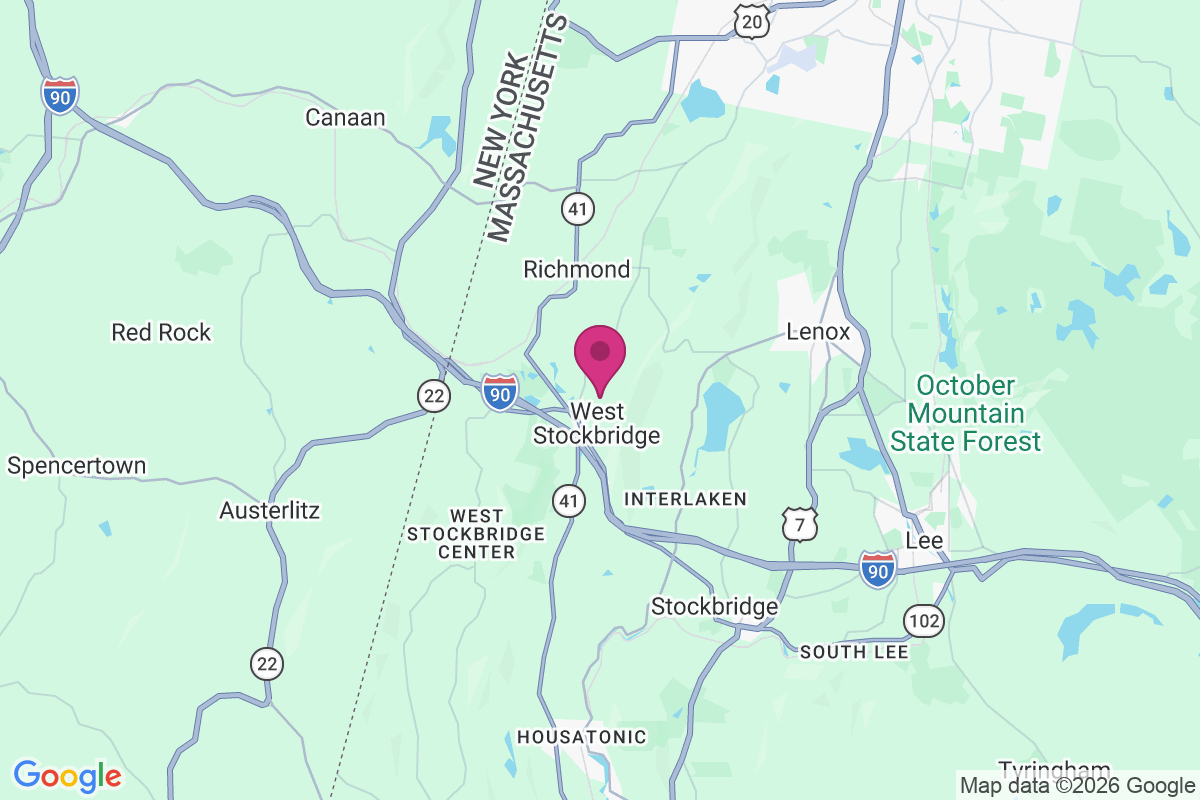 West Stockbridge map