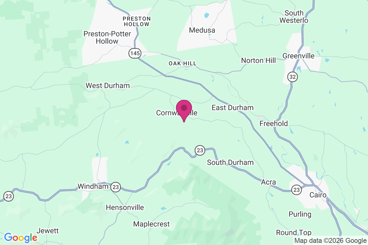 Cornwallville map