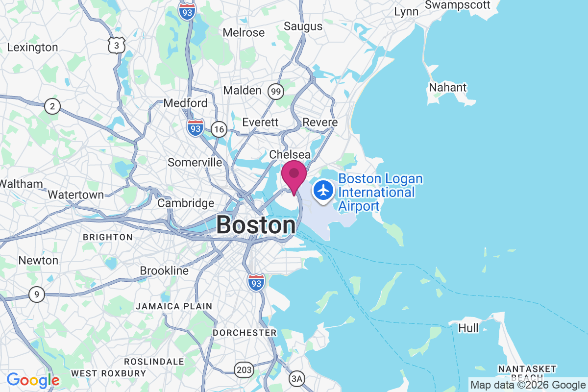 East Boston map