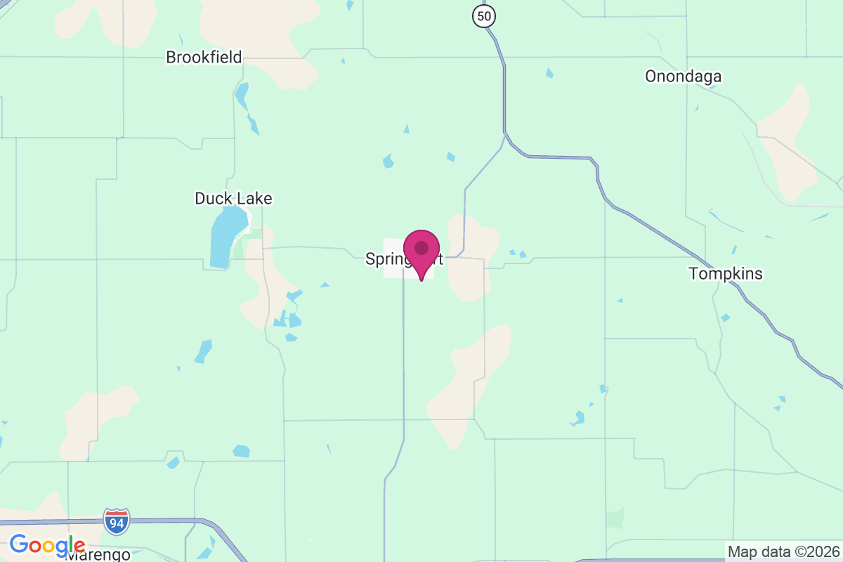 Springport map
