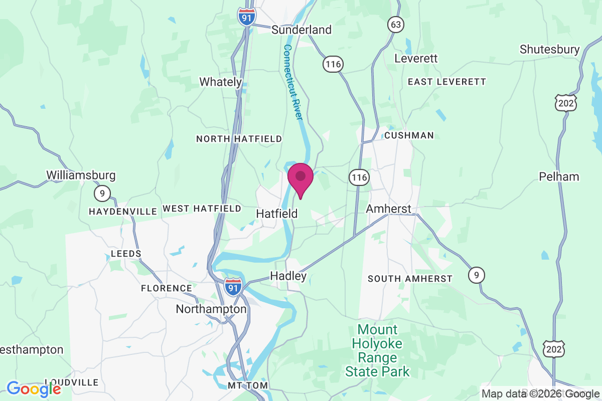 North Hadley map