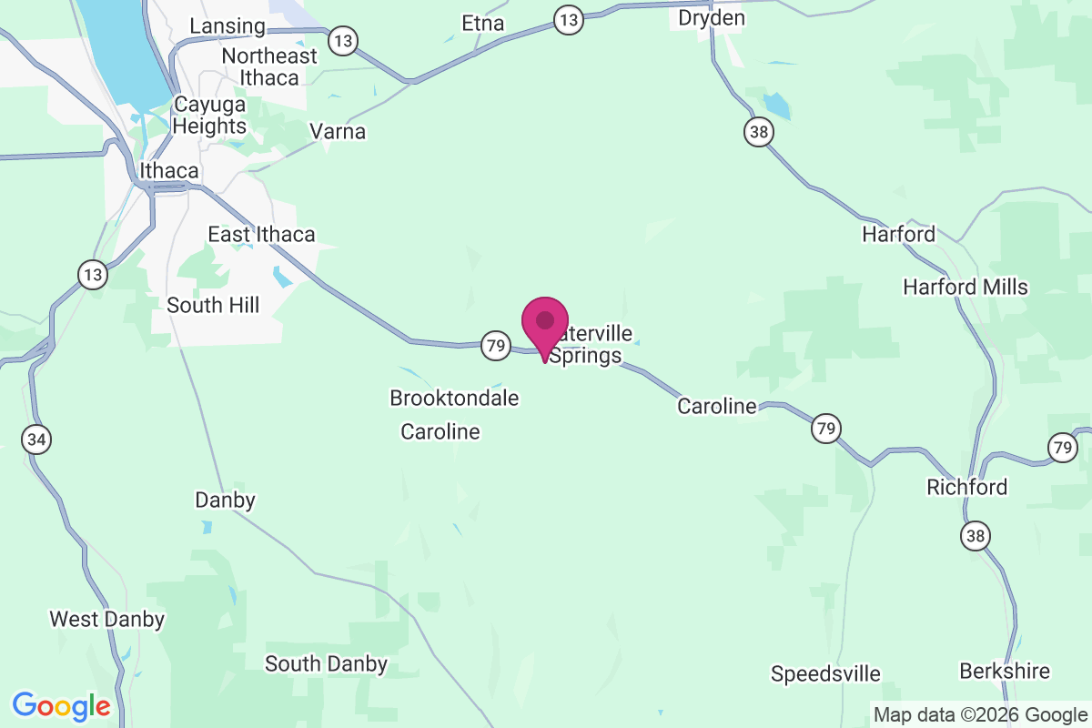 West Slaterville map