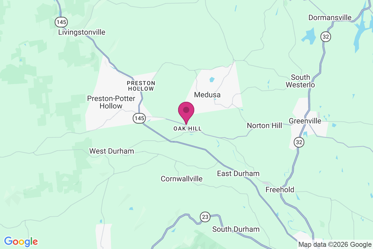 East Durham map