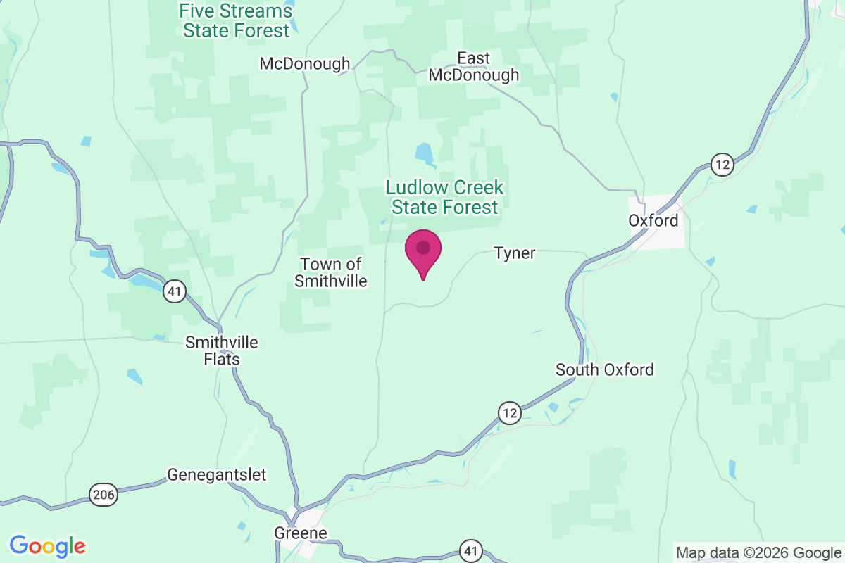 Dibble Corner map
