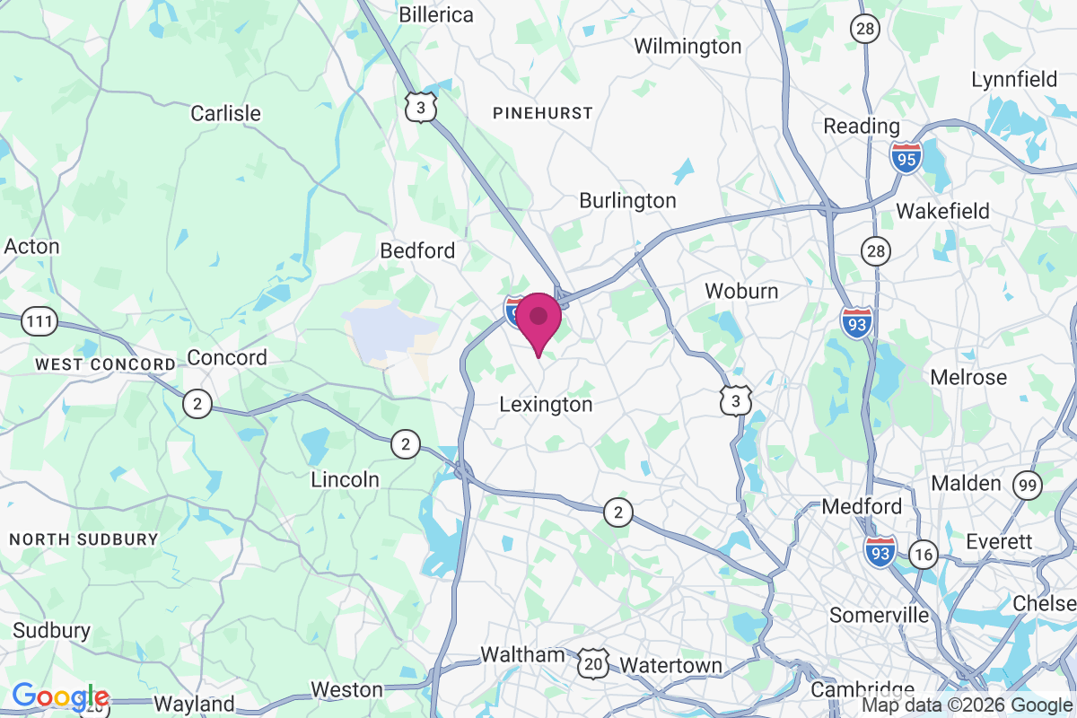 North Lexington map