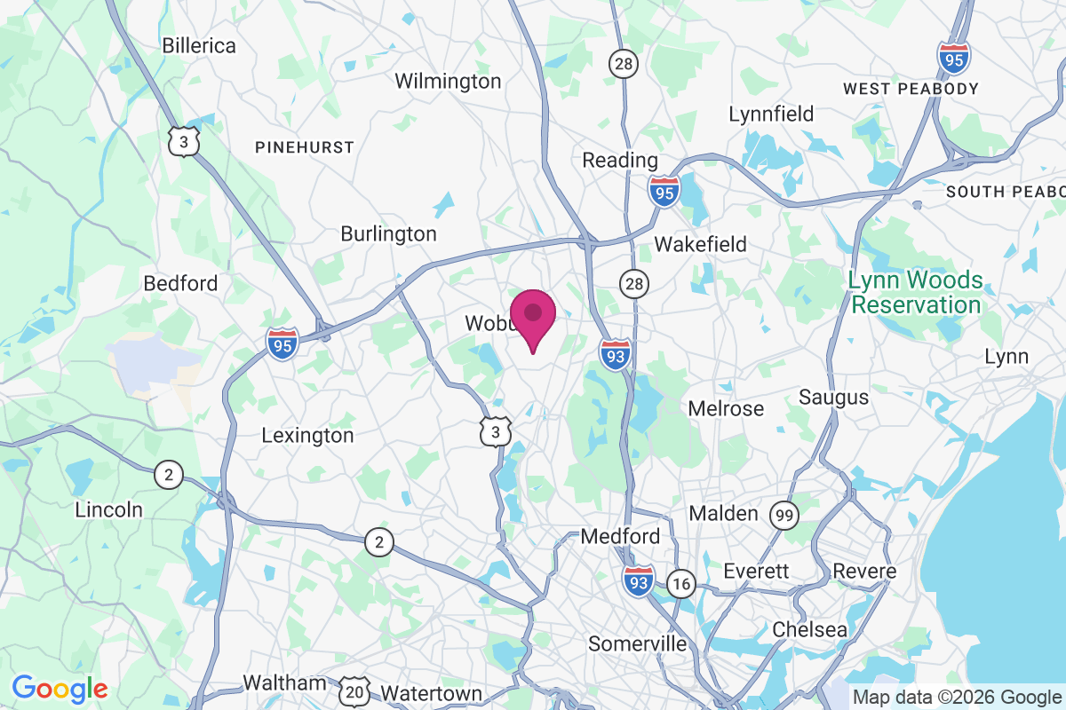 Woburn Highlands map