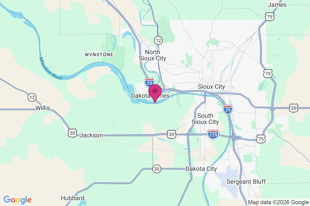 Dakota Dunes map