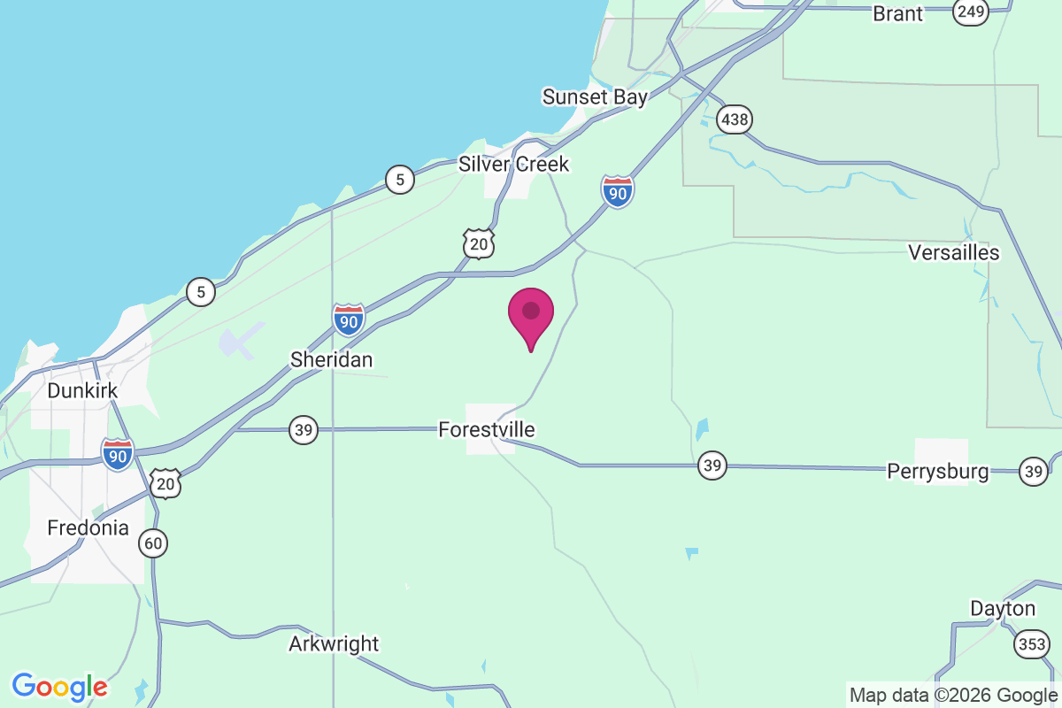 Keaches Corners map