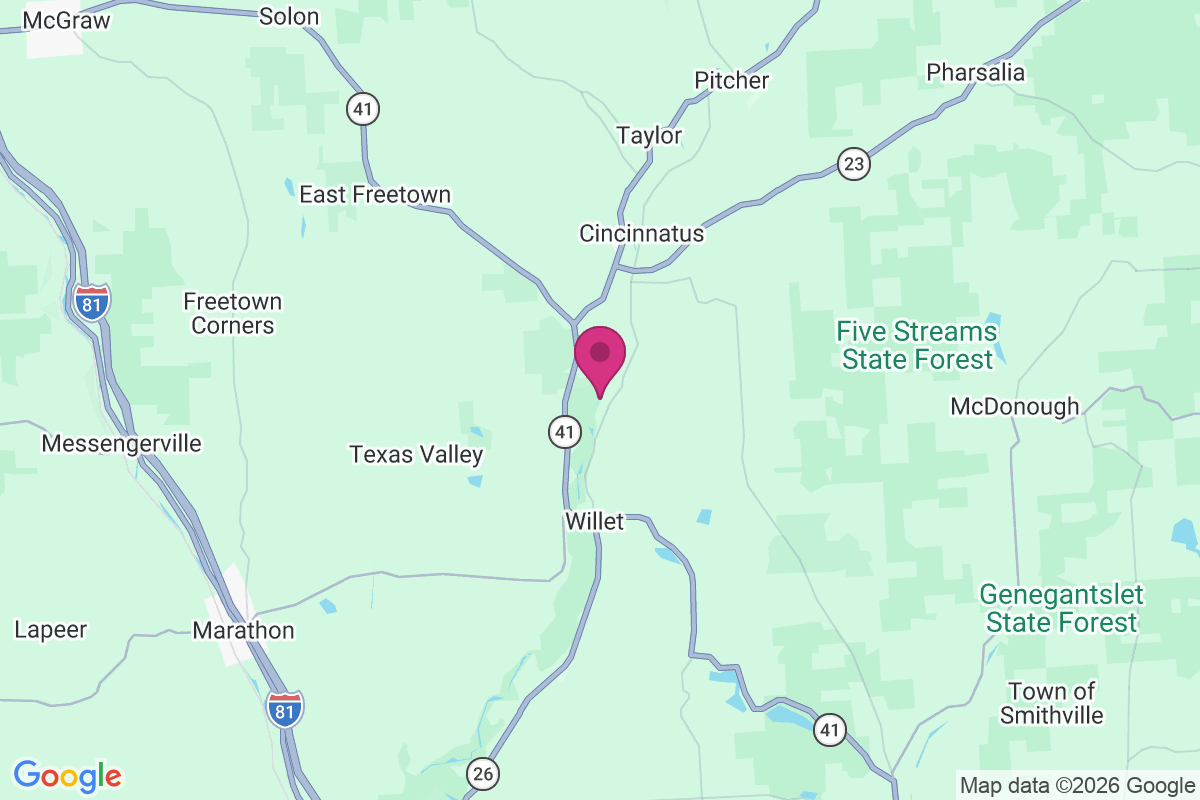 Gee Brook map