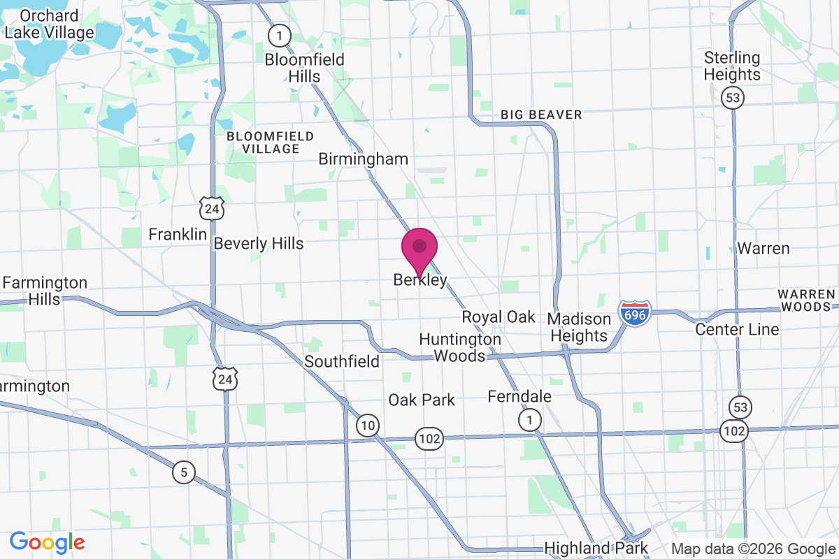 Berkley map
