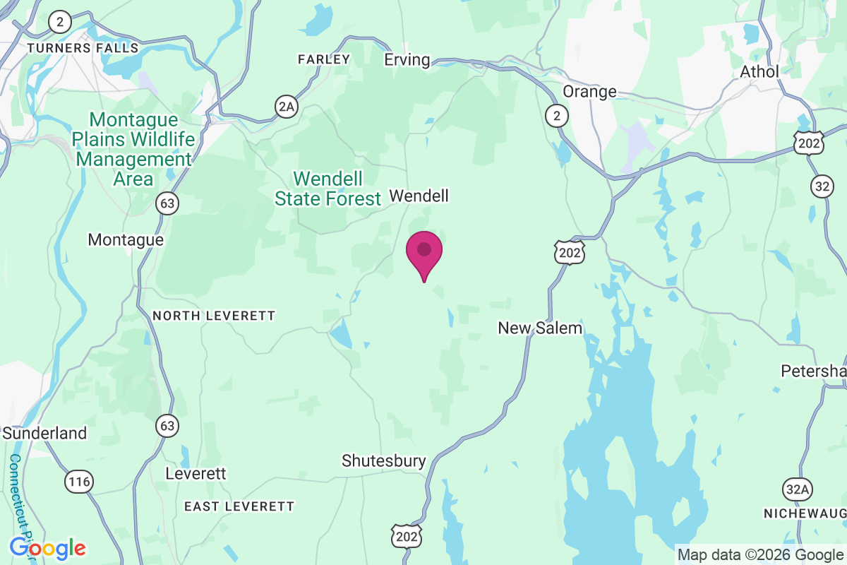 South Wendell map