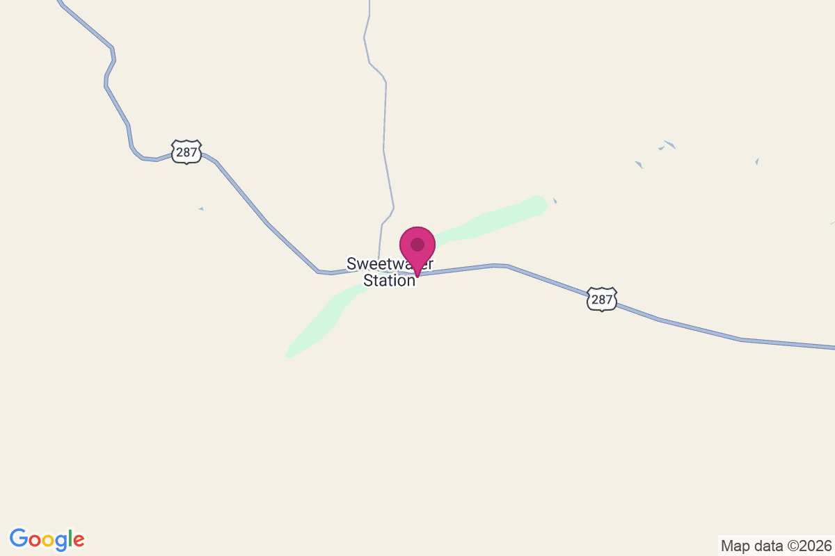 Sweetwater Crossing map