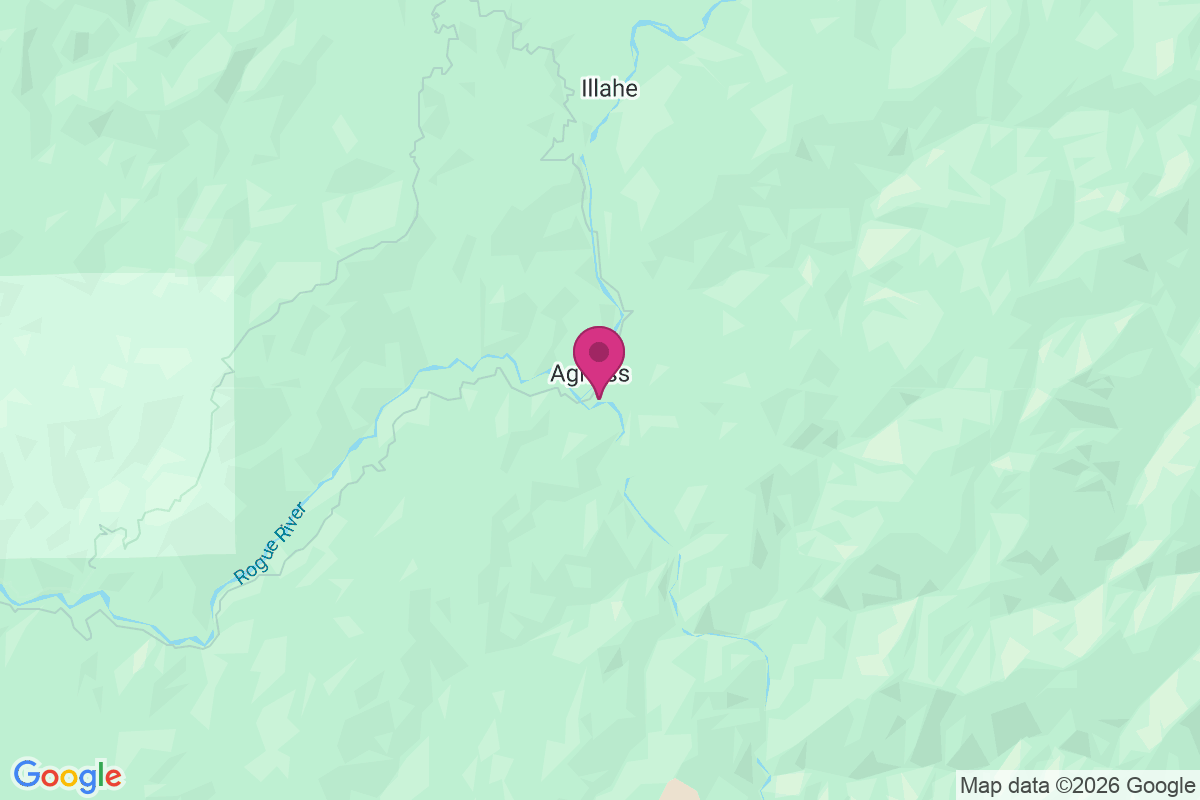 Agness map