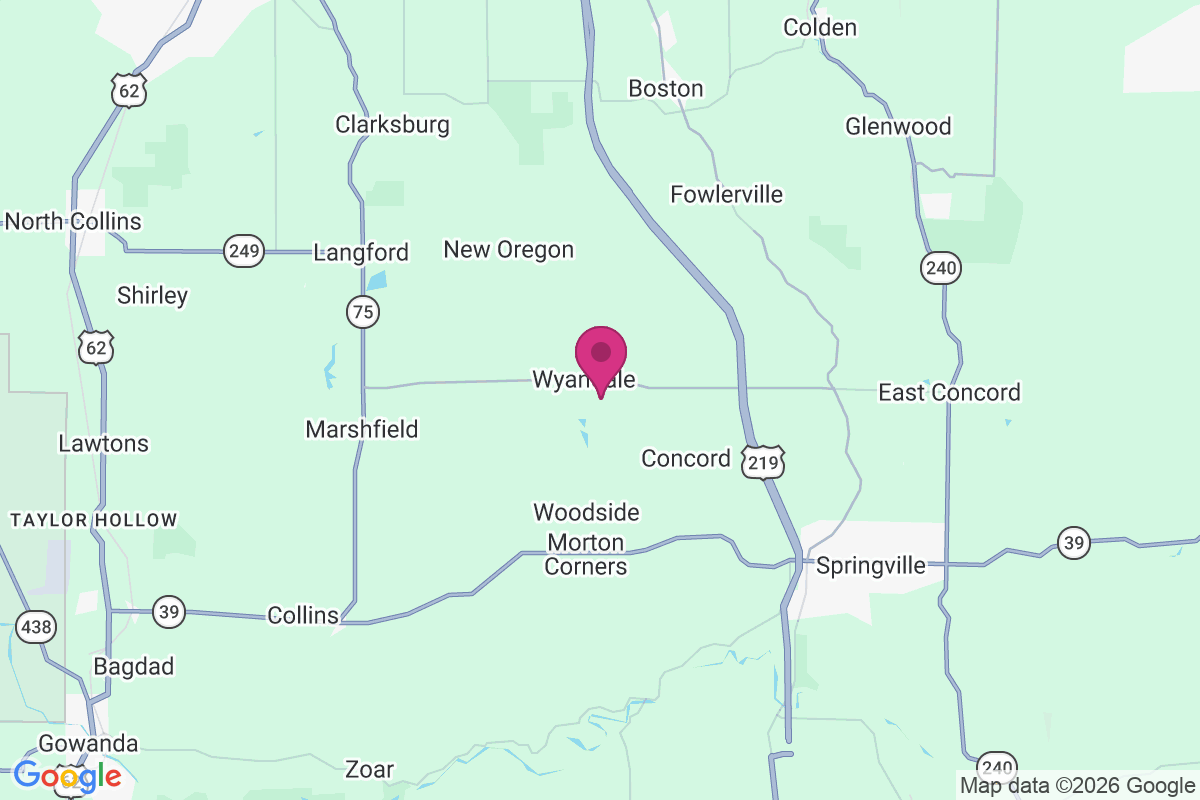 Wyandale map