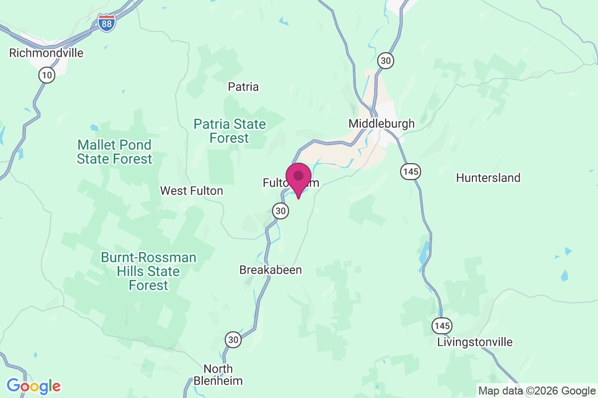 Fultonham map