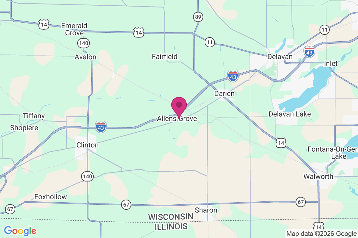 Allens Grove map