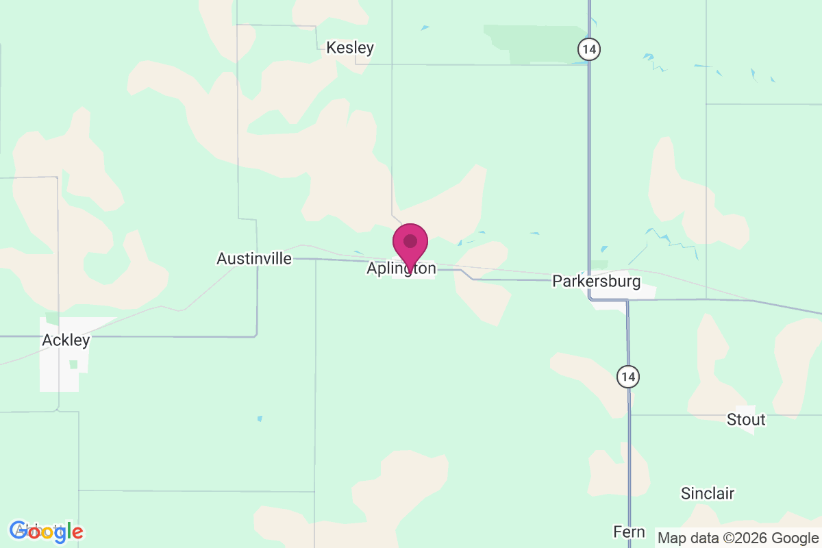 Aplington map